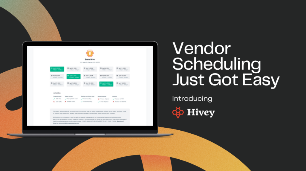 Hivey vendor scheduling